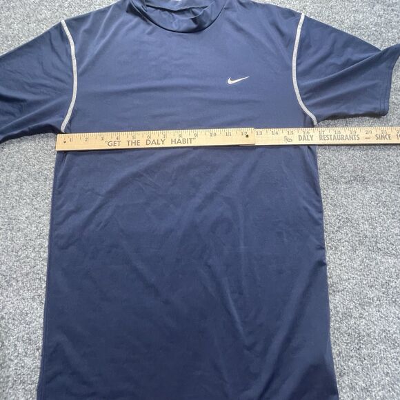 Nike Pro Fit Dry Performance Shirt Mens Exta Large Logo Swoosh Athletic Wear XL - Picture 5 of 8